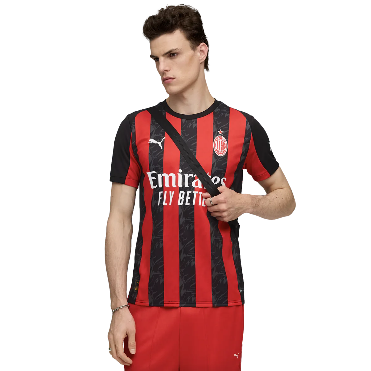 AC Milan Home Treyja 2025-26 - Fullorðins