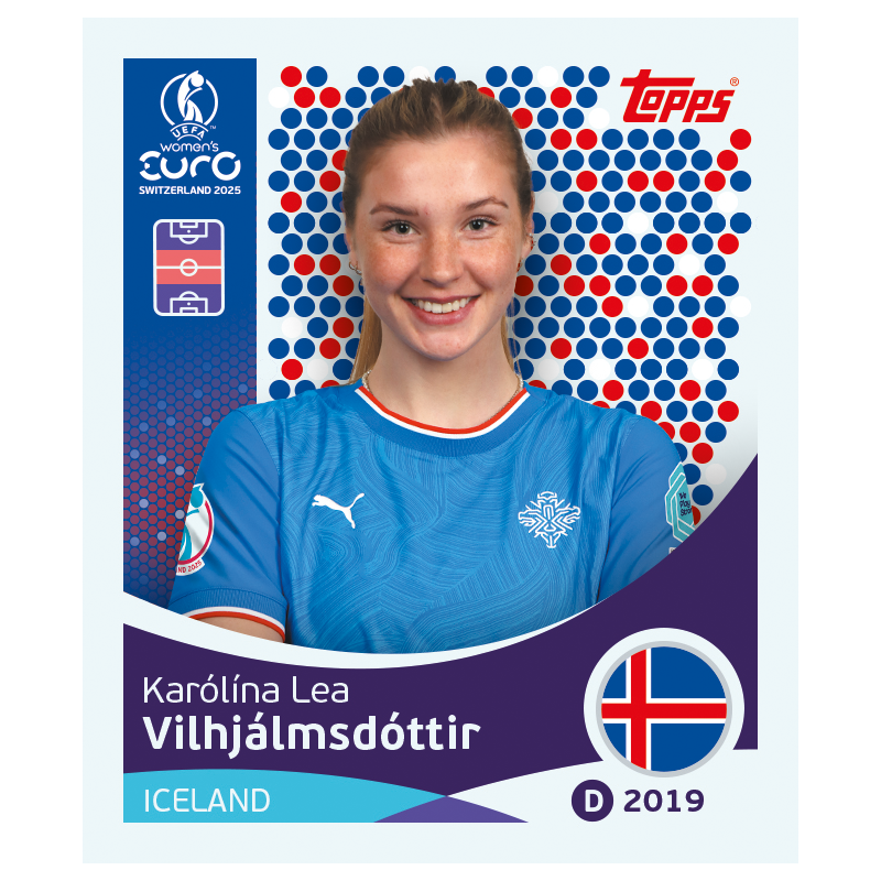 Límmiðar Euro 2025 - Eco Pakki