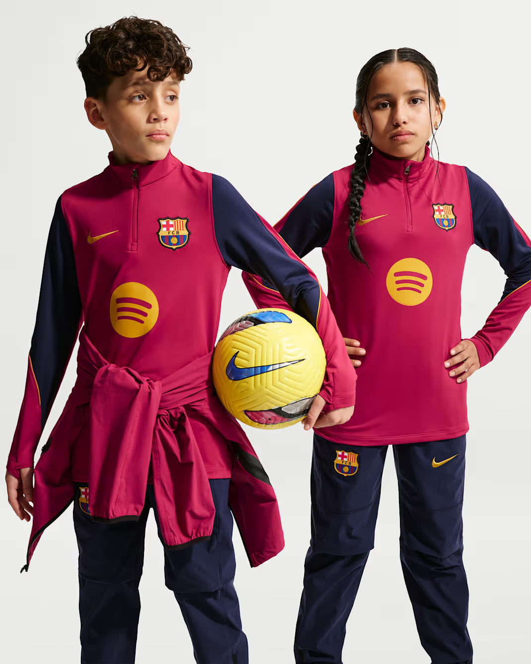 Barcelona Strike Æfingapeysa - Barnastærðir