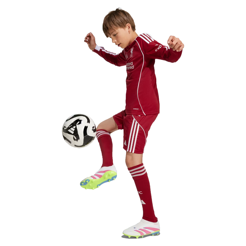 Liverpool Heima Treyja Síðerma 2025/26 - Barna