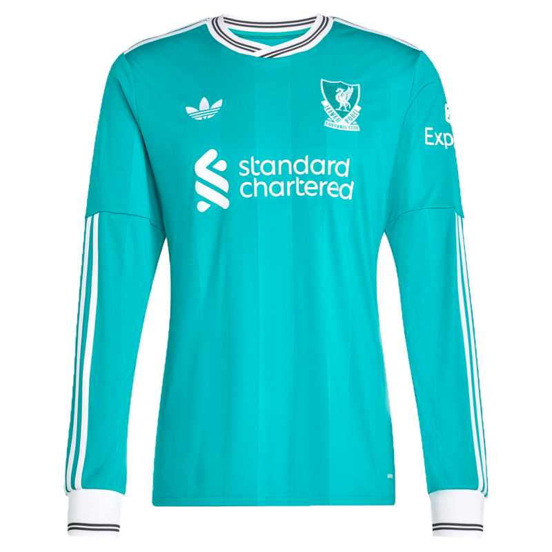 Liverpool Þriðja Treyja Síðerma 2025/26 - Barna