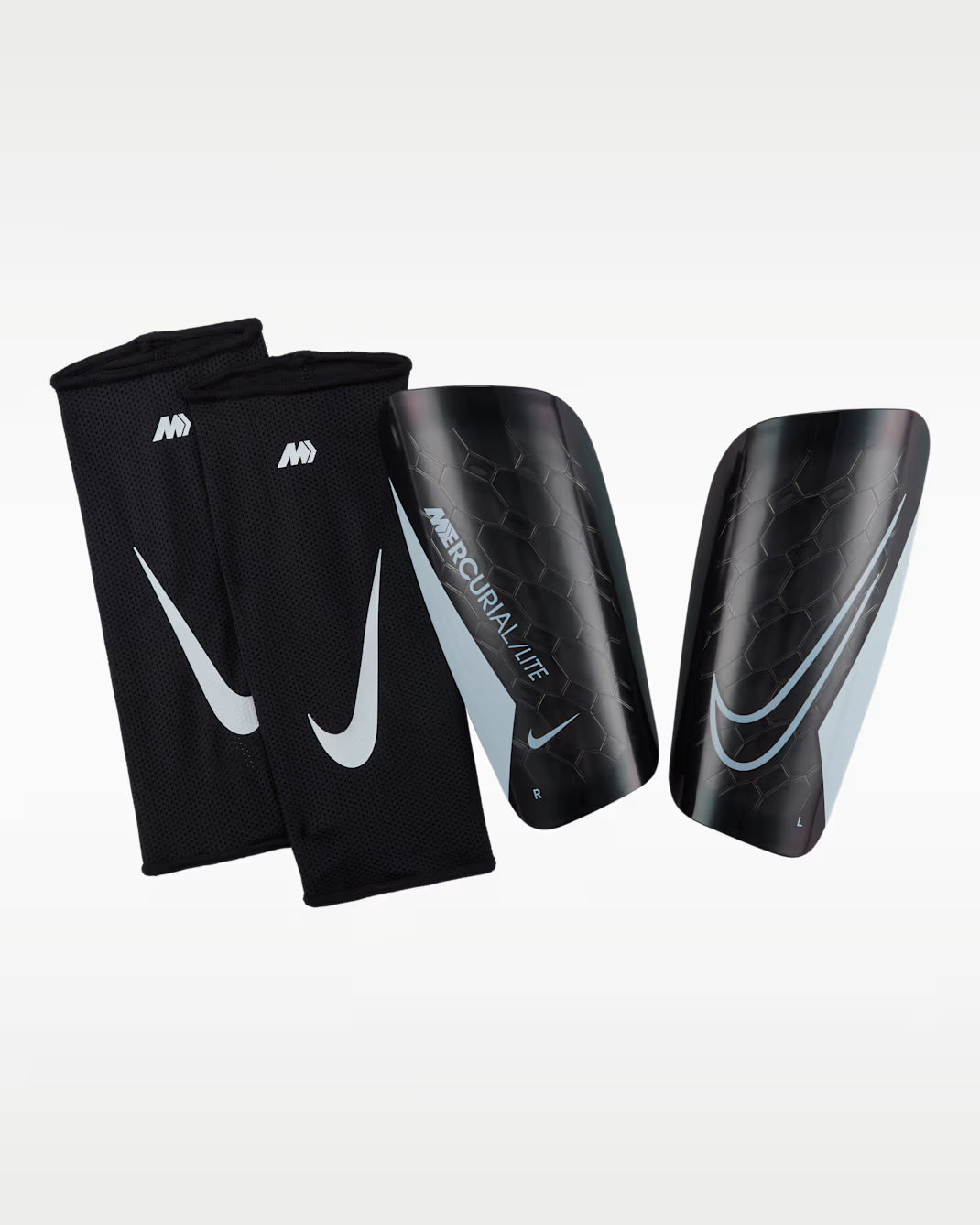 Nike Mercurial Lite Legghlífar - Svartar
