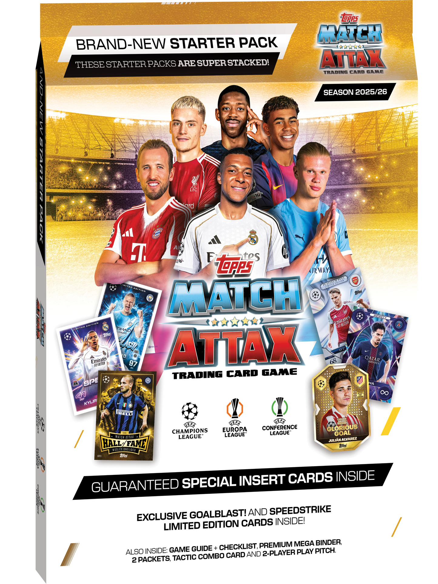 Match Attax CL Fótboltamyndir 2025/26 - Mappa