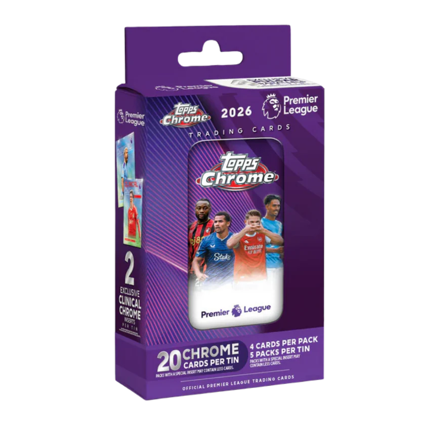 Premier League Topps Chrome Fótboltamyndir 2025/26 - Chrome Myndir