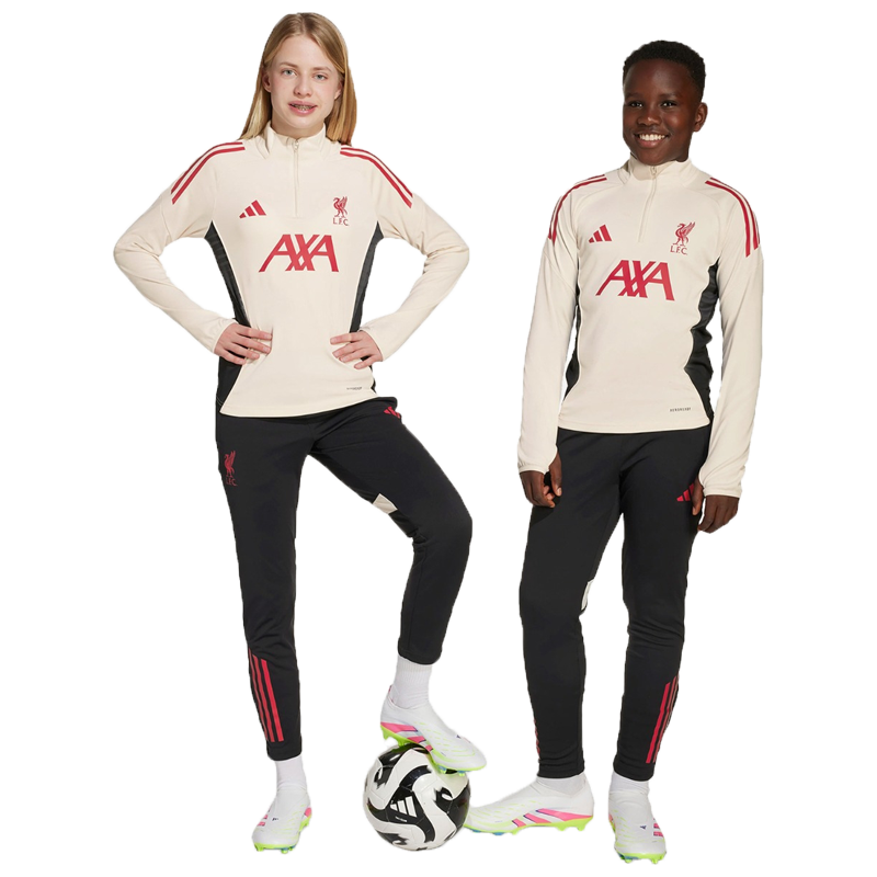 Liverpool Adidas Æfingabuxur - Barna