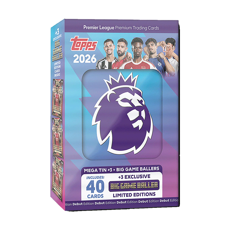 Premier League Fótboltamyndir 2025/26 - Mega Tin