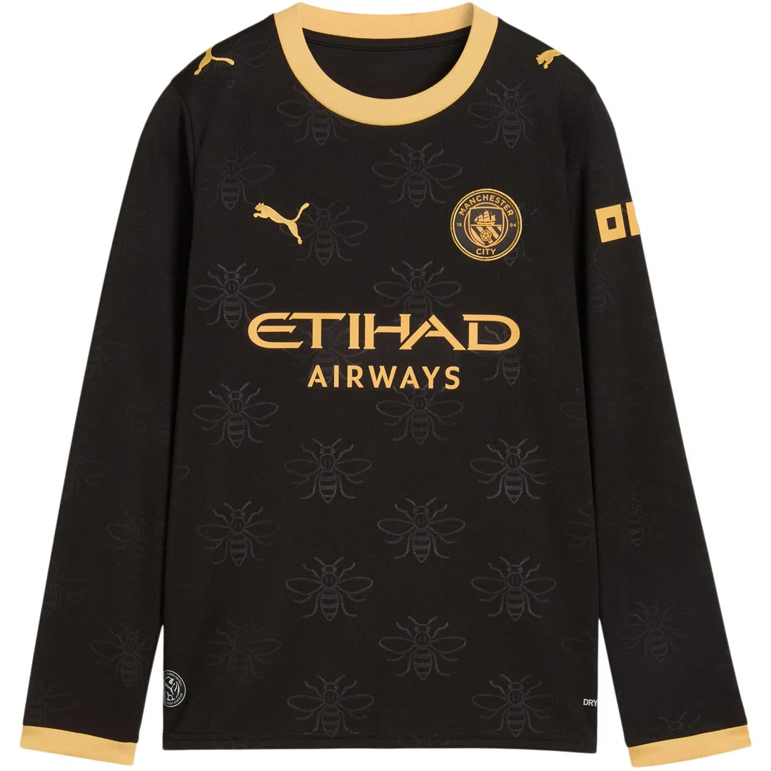 Man City Vara Treyja Síðerma 2026/27 - Barna