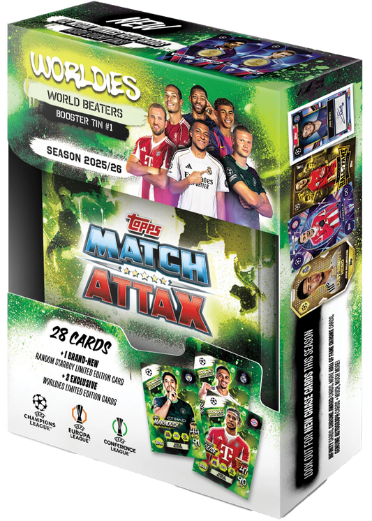 Match Attax CL Fótboltamyndir 2025/26 - Mini Tin