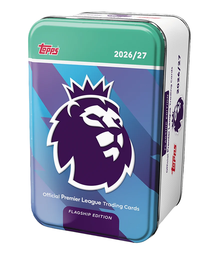 Premier League Topps Flagship Edition Fótboltamyndir 2026/27 - Super Tin