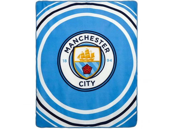 Man city Flísteppi