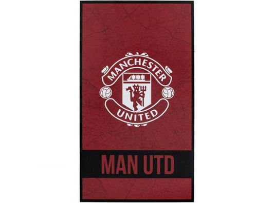 Man Utd. Handklæði Rautt