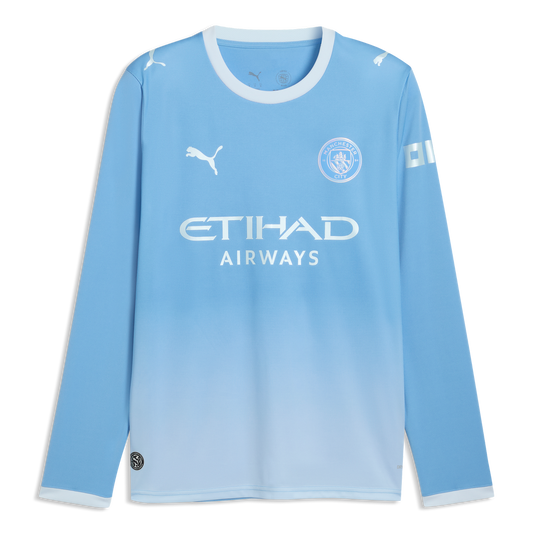 Man City Heima Treyja Síðerma 2026/27 - Barna