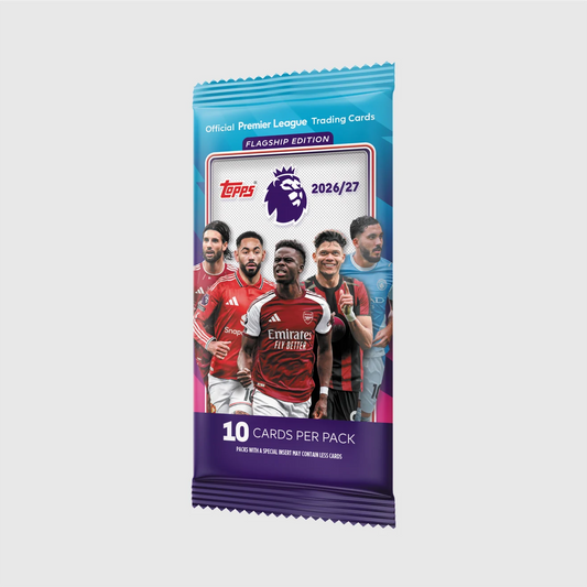 Premier League Topps Flagship Edition Fótboltamyndir 2026/27 - Bundle