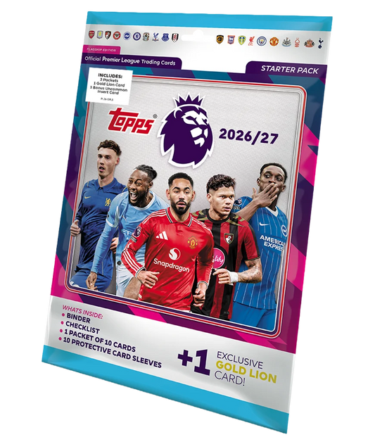 Premier League Topps Flagship Edition Fótboltamyndir 2026/27 - Mappa