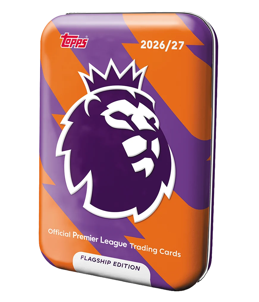 Premier League Topps Flagship Edition Fótboltamyndir 2026/27 - MEGA TIN