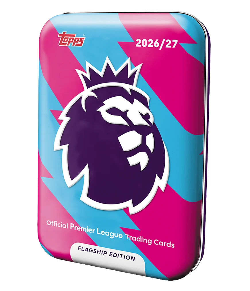 Premier League Topps Flagship Edition Fótboltamyndir 2026/27 - MEGA TIN
