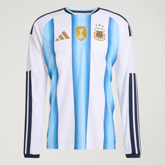 Argentína Authentic Síðerma Treyja HM26 - Fullorðins