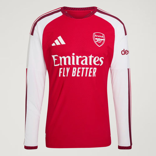 Arsenal Heima Authentic Síðerma Treyja 2026/27 - Fullorðins