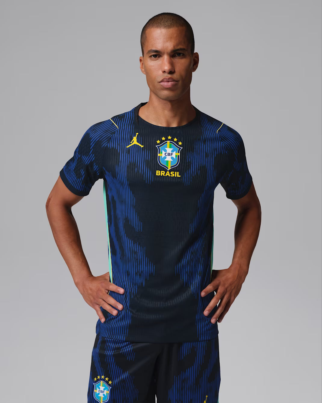Brasilía HM26 Vara Authentic Treyja  - Fullorðins