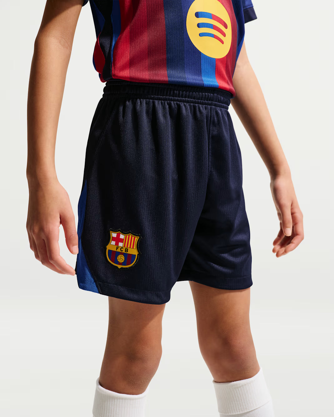 Barcelona Heima Stuttbuxur 2026/27 Barnastærðir