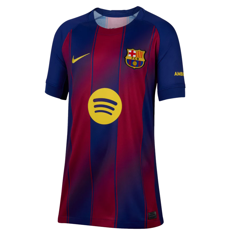 Barcelona Heimatreyja 2025/26 Barnastærðir