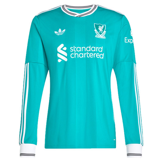 Liverpool Þriðja Treyja Síðerma 2025/26 - Barna