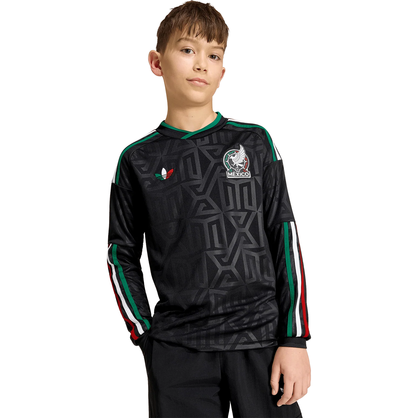 Mexico HM26 Þriðja Treyja Síðerma - Barna