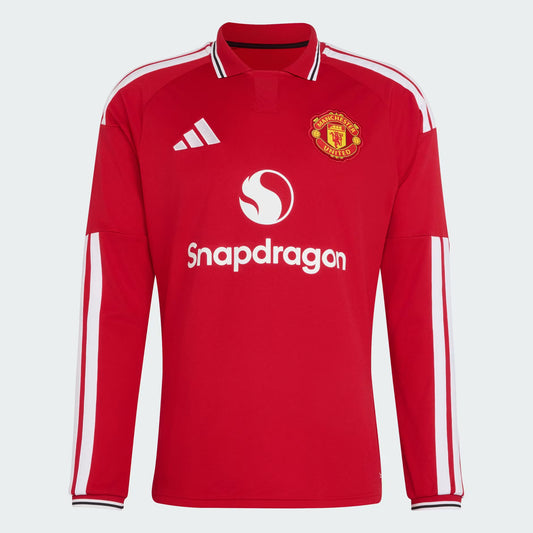 Man Utd. Heima Síðerma Treyja 2026-27 - Fullorðins