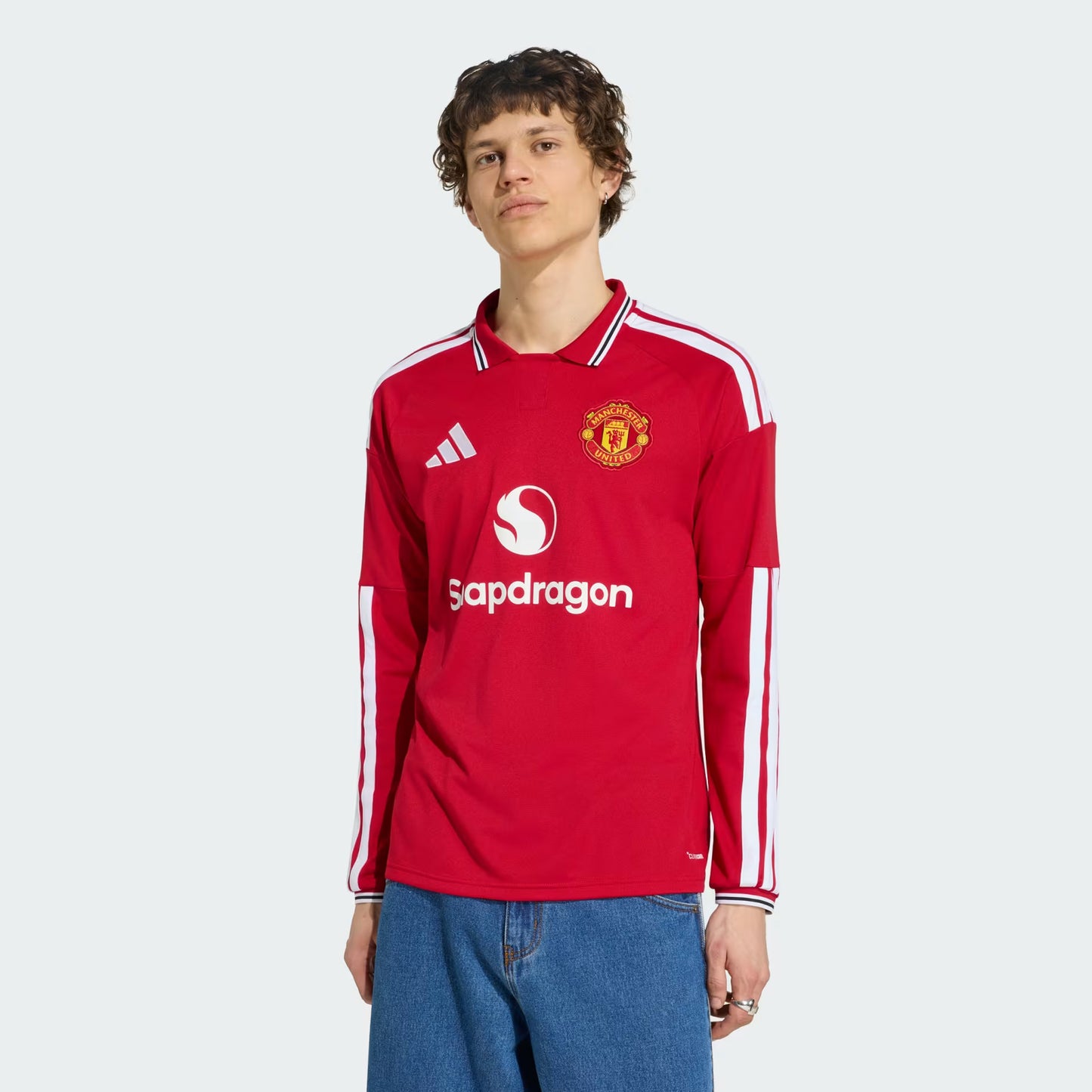 Man Utd. Heima Síðerma Treyja 2026-27 - Fullorðins