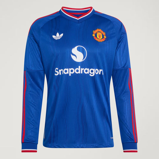 Man Utd Vara Authentic Síðerma Treyja 2026/27 - Fullorðins