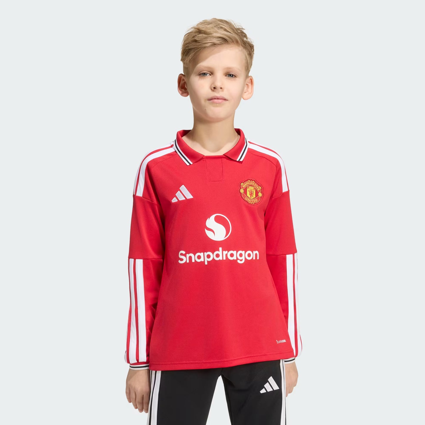 Man Utd. Heima Síðerma Treyja 2026-27 - Barna