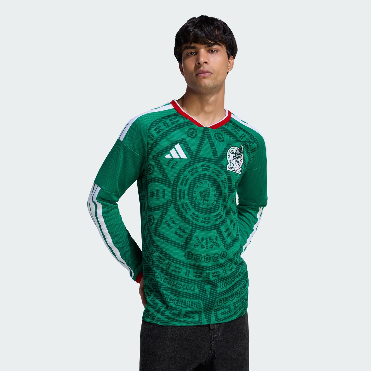 Mexico HM26 Treyja Síðerma - Fullorðins