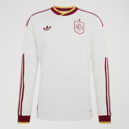 Spánn HM26 Authentic Síðerma Vara Treyja 2026 - Fullorðins