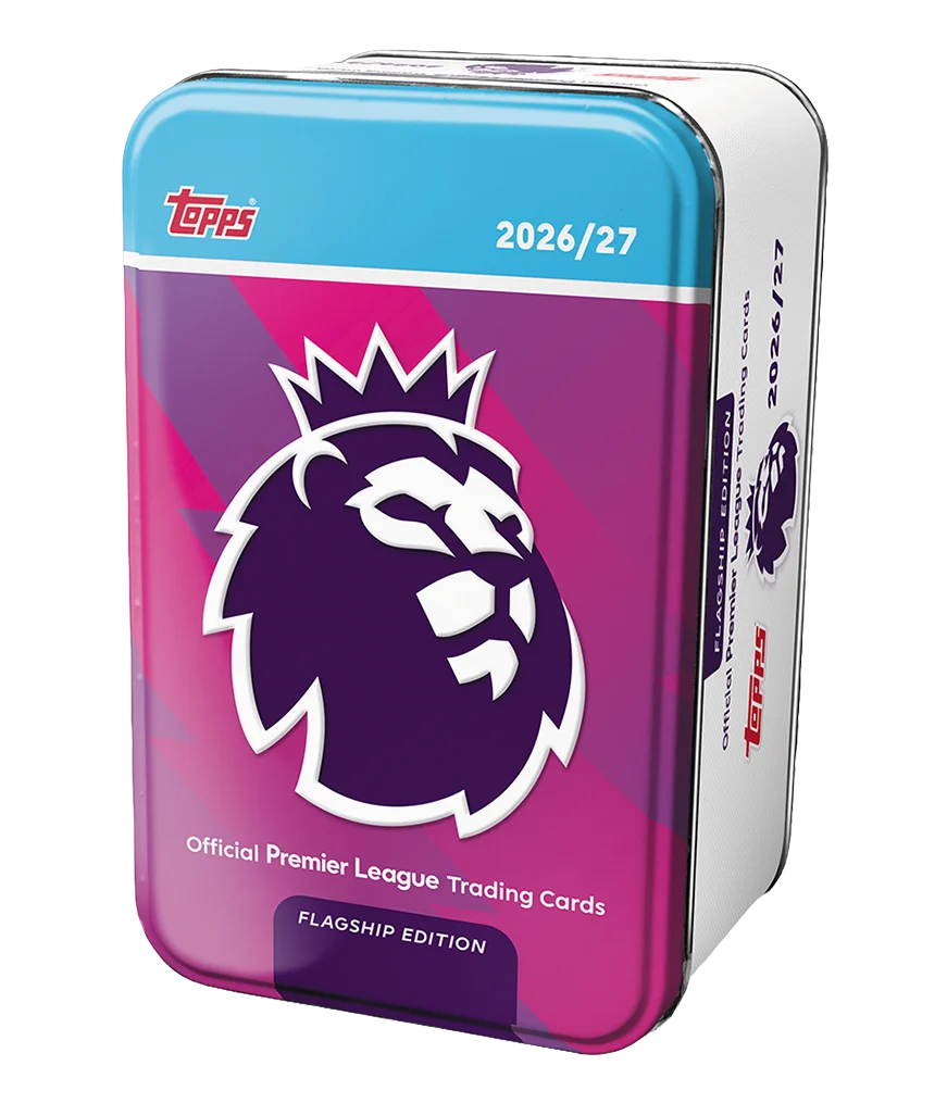 Premier League Topps Flagship Edition Fótboltamyndir 2026/27 - Super Tin