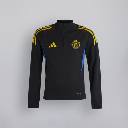 Man Utd. Tiro 25 Æfingapeysa svört - Barna