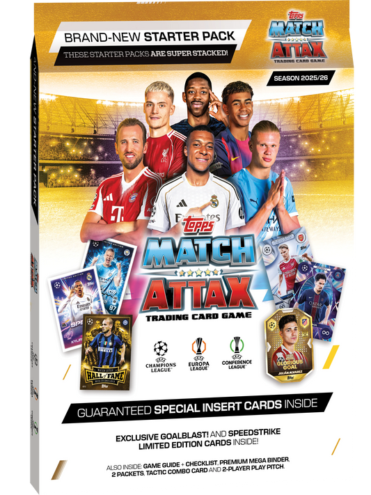 Match Attax CL Fótboltamyndir 2025/26 - Mappa