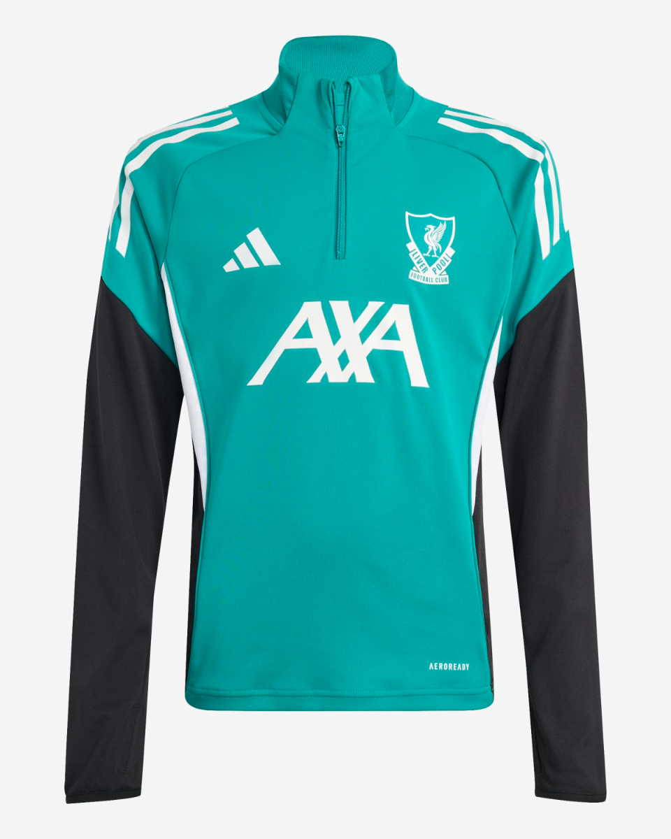 Liverpool. Tiro 25 Æfingapeysa Græn - Barna