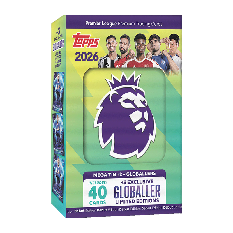 Premier League Fótboltamyndir 2025/26 - Mega Tin